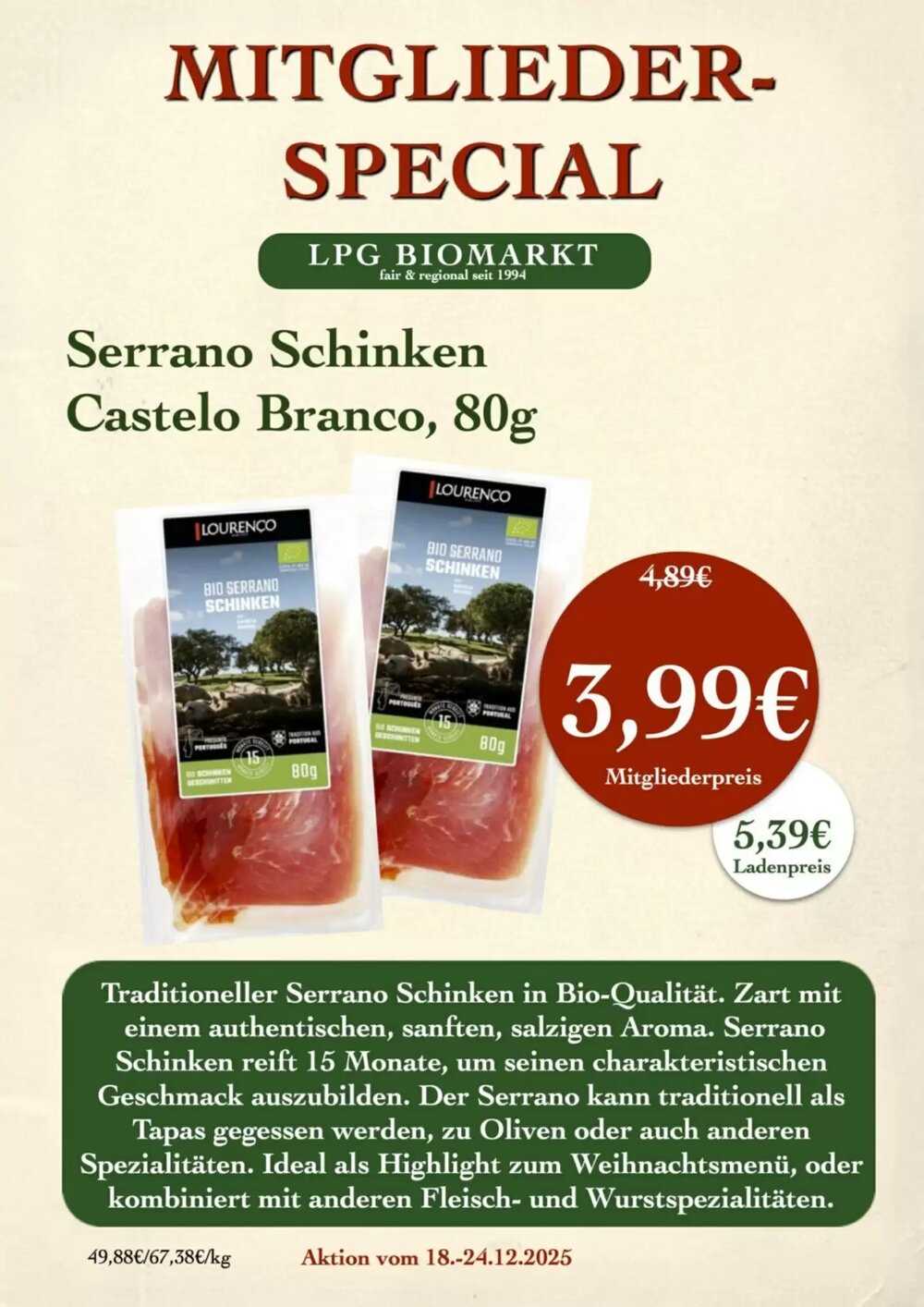 LPG Biomarkt Prospekt (ab 18.12.2025) zum Blättern - Seite 9