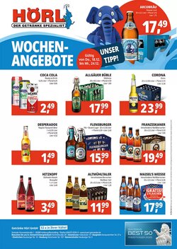 Hörl Getränke Prospekt (ab 18.12.2025) zum Blättern