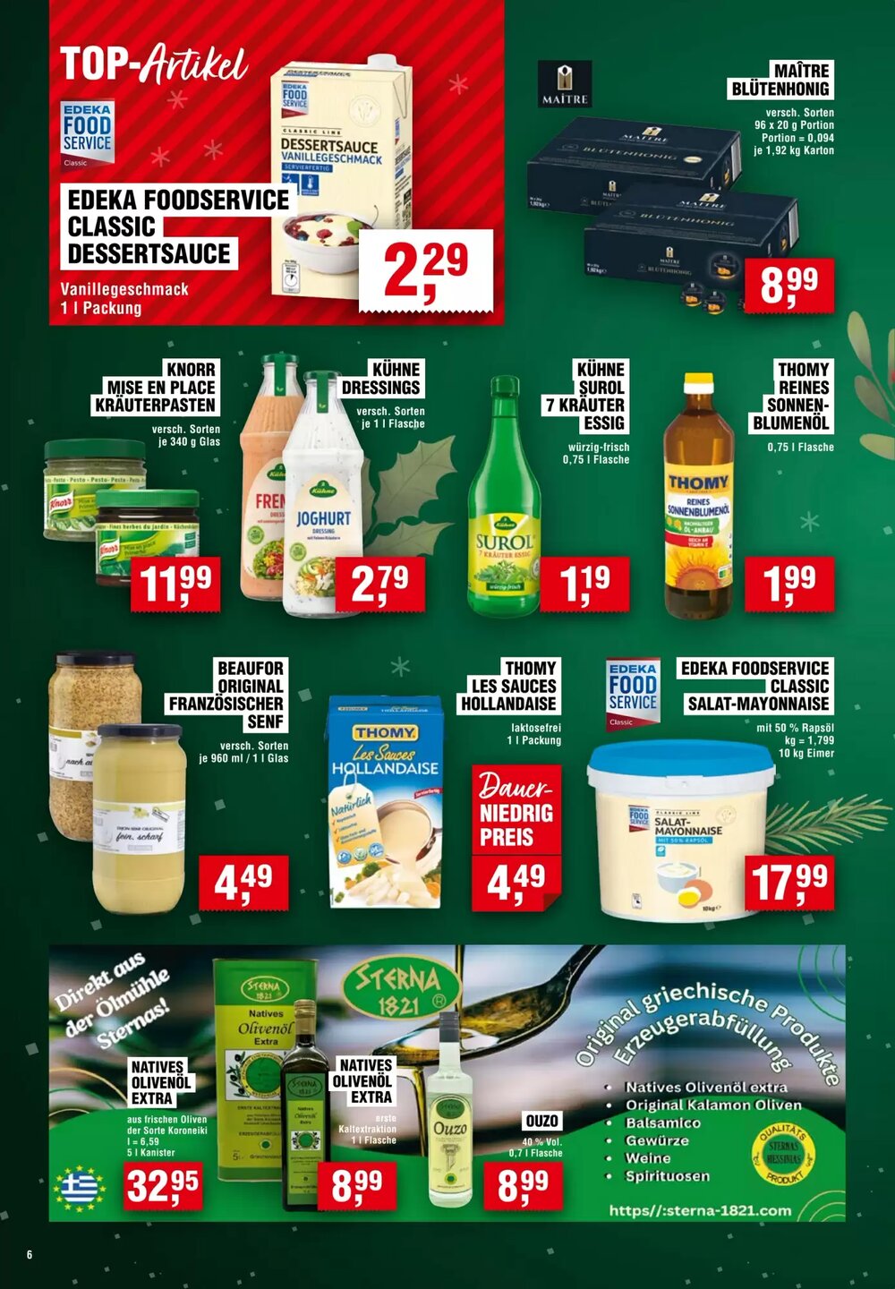 EDEKA Foodservice Prospekt (ab 18.12.2025) zum Blättern - Seite 6