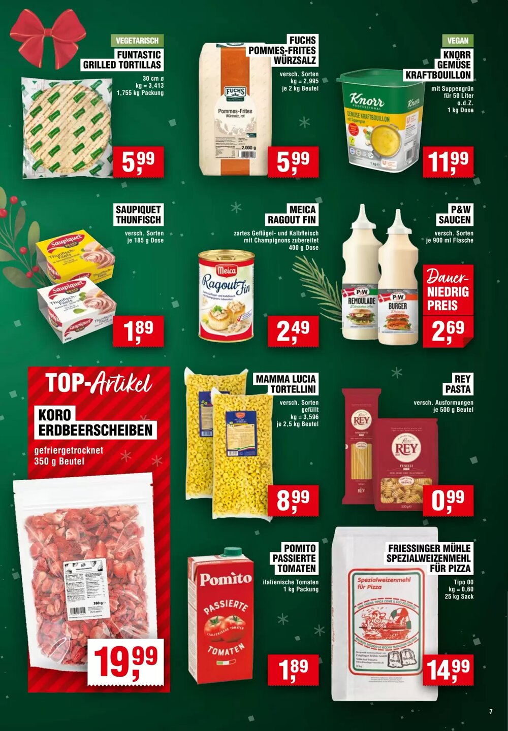 EDEKA Foodservice Prospekt (ab 18.12.2025) zum Blättern - Seite 7