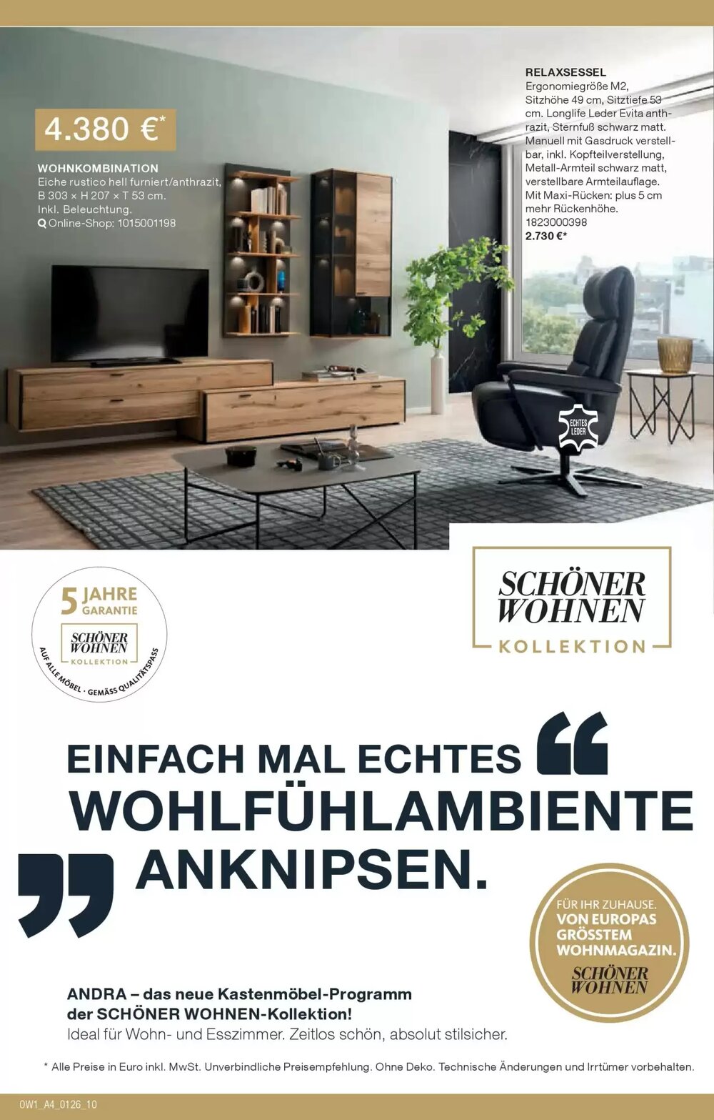 Opti Wohnwelt Prospekt (ab 18.12.2025) zum Blättern - Seite 10