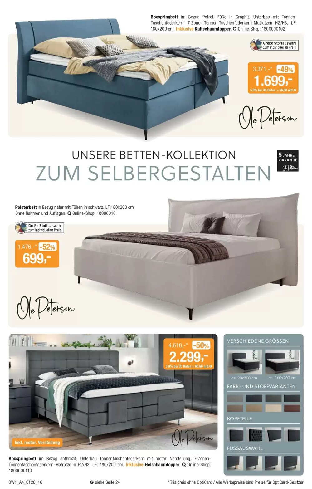 Opti Wohnwelt Prospekt (ab 18.12.2025) zum Blättern - Seite 16