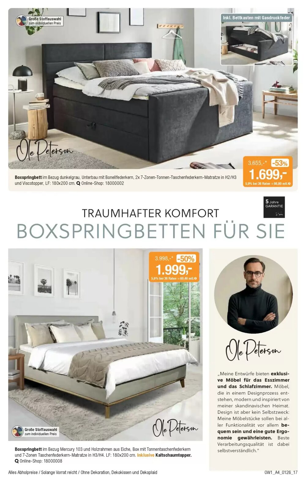 Opti Wohnwelt Prospekt (ab 18.12.2025) zum Blättern - Seite 17