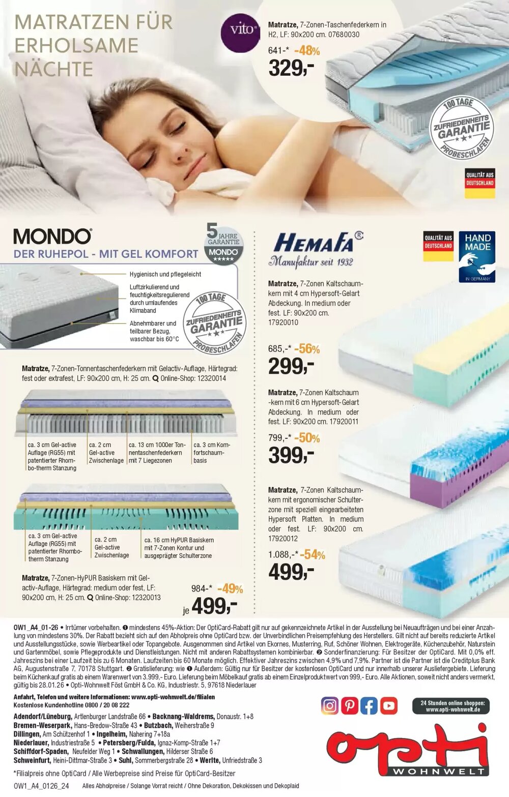Opti Wohnwelt Prospekt (ab 18.12.2025) zum Blättern - Seite 24