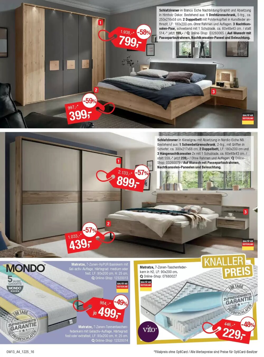 Opti Wohnwelt Prospekt (ab 18.12.2025) zum Blättern - Seite 16