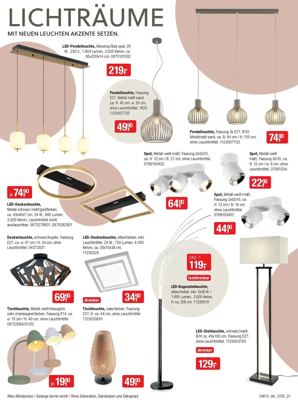 Opti Wohnwelt Prospekt (ab 18.12.2025) zum Blättern - Seite 21