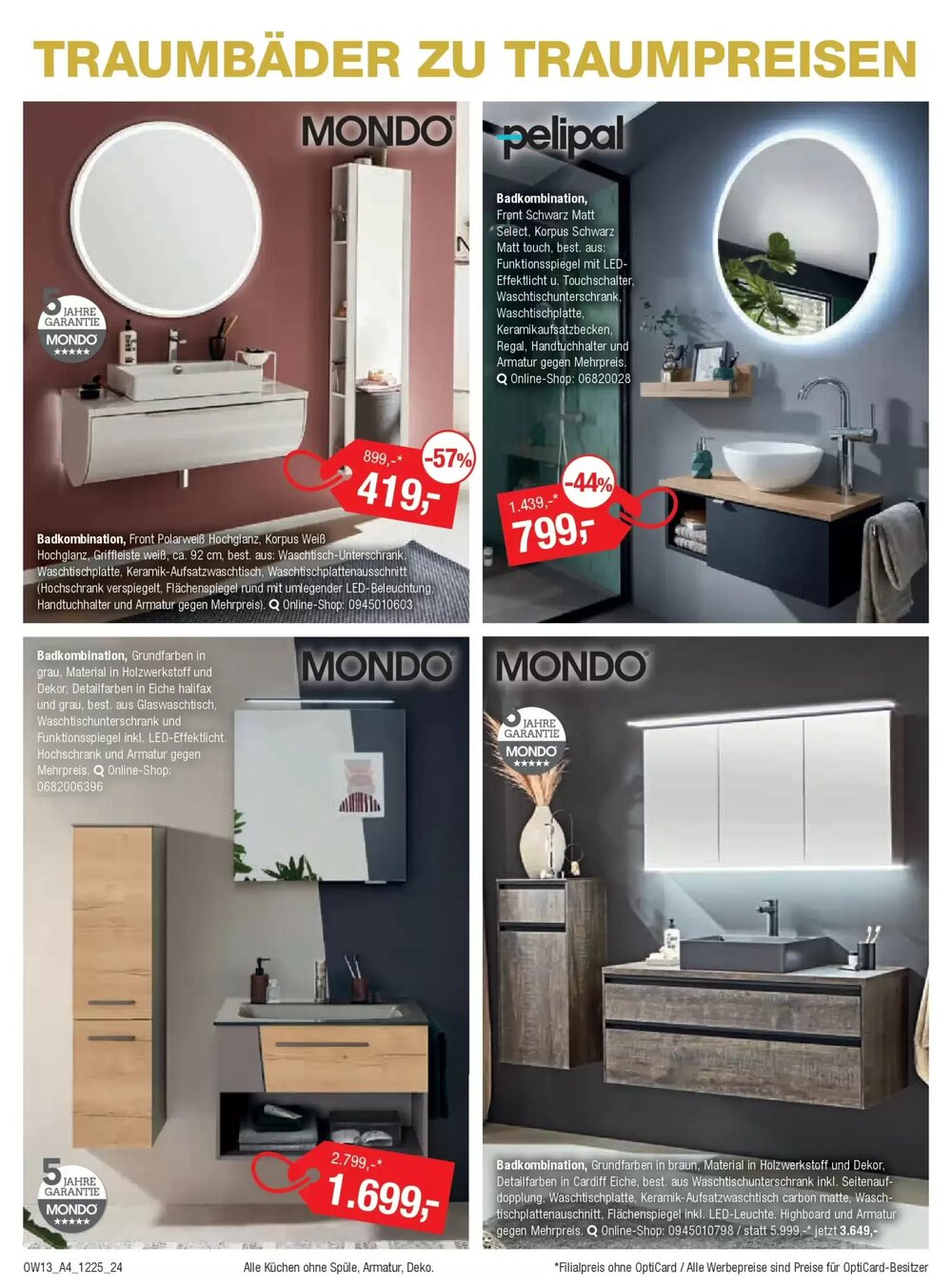 Opti Wohnwelt Prospekt (ab 18.12.2025) zum Blättern - Seite 24