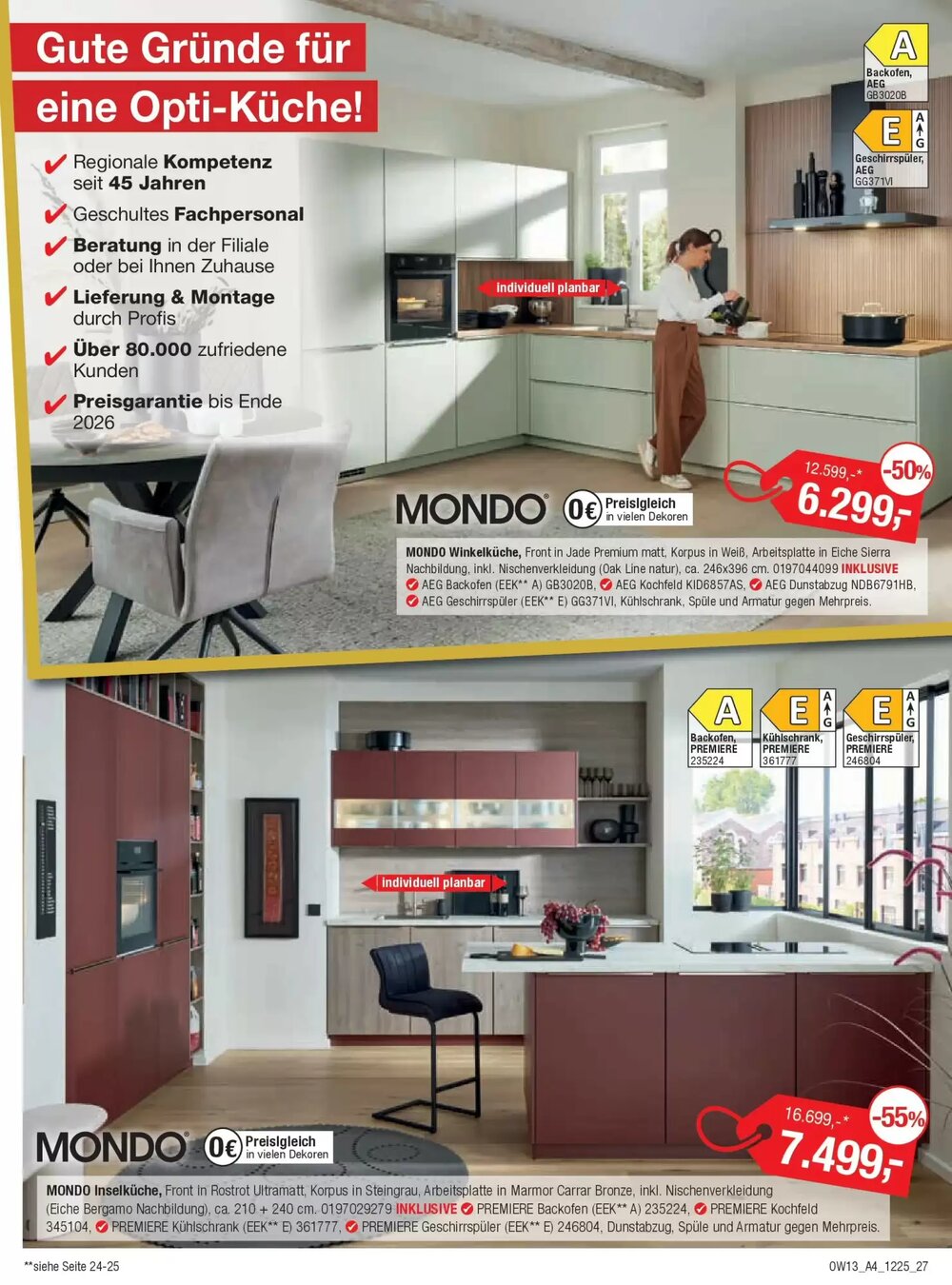 Opti Wohnwelt Prospekt (ab 18.12.2025) zum Blättern - Seite 27