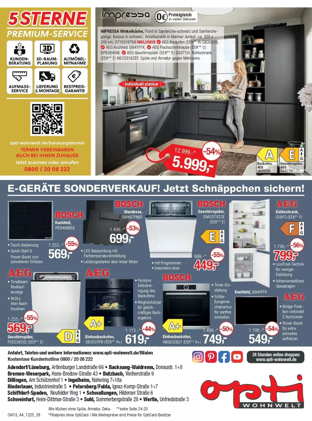Opti Wohnwelt Prospekt (ab 18.12.2025) zum Blättern - Seite 28