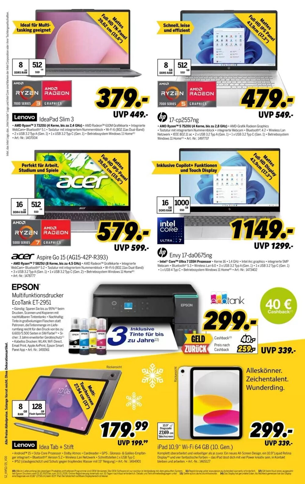 MEDIMAX Prospekt (ab 19.12.2025) zum Blättern - Seite 2