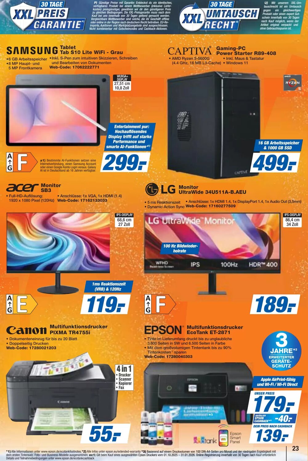 Expert Bening Prospekt (ab 19.12.2025) zum Blättern - Seite 23