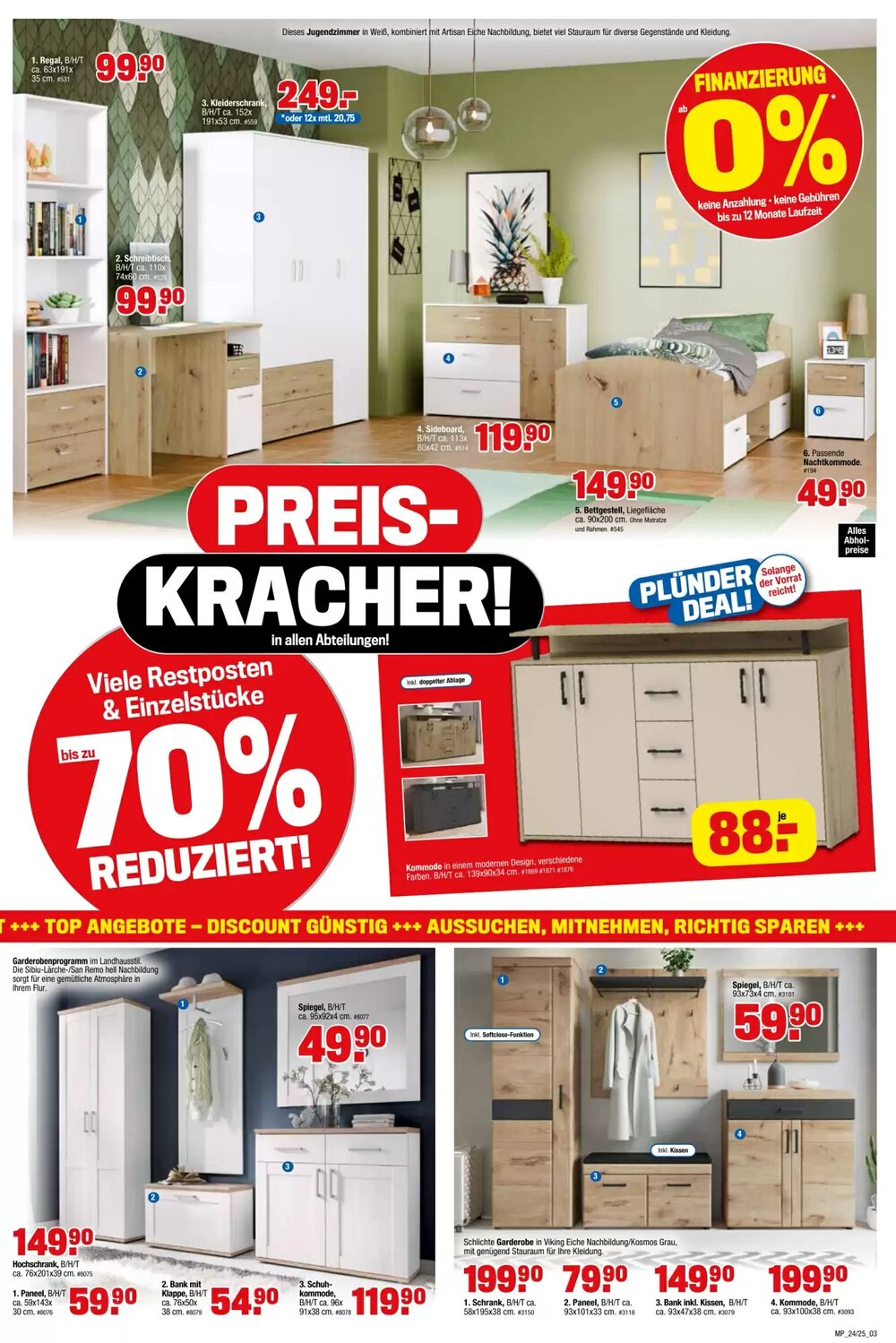 Möbelpiraten Prospekt (ab 20.12.2025) zum Blättern - Seite 3