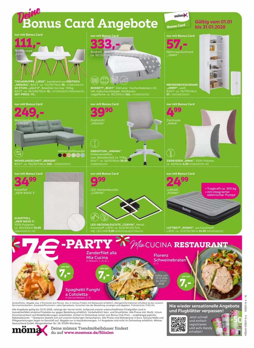 Mömax Prospekt (ab 20.12.2025) zum Blättern - Seite 16