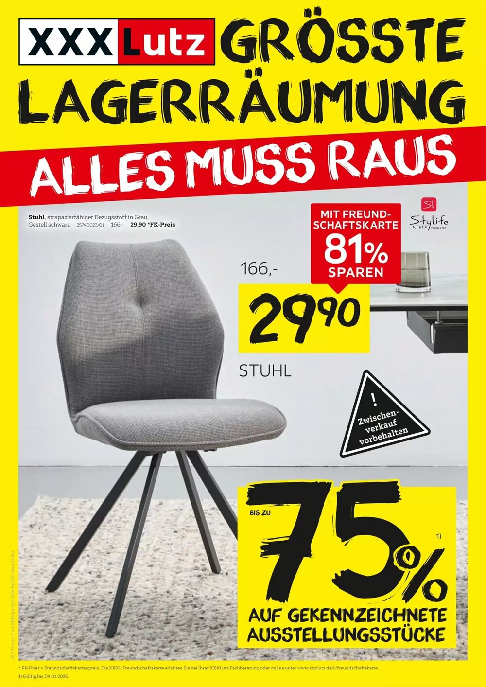 XXXLutz Prospekt (ab 20.12.2025) zum Blättern - Seite 1