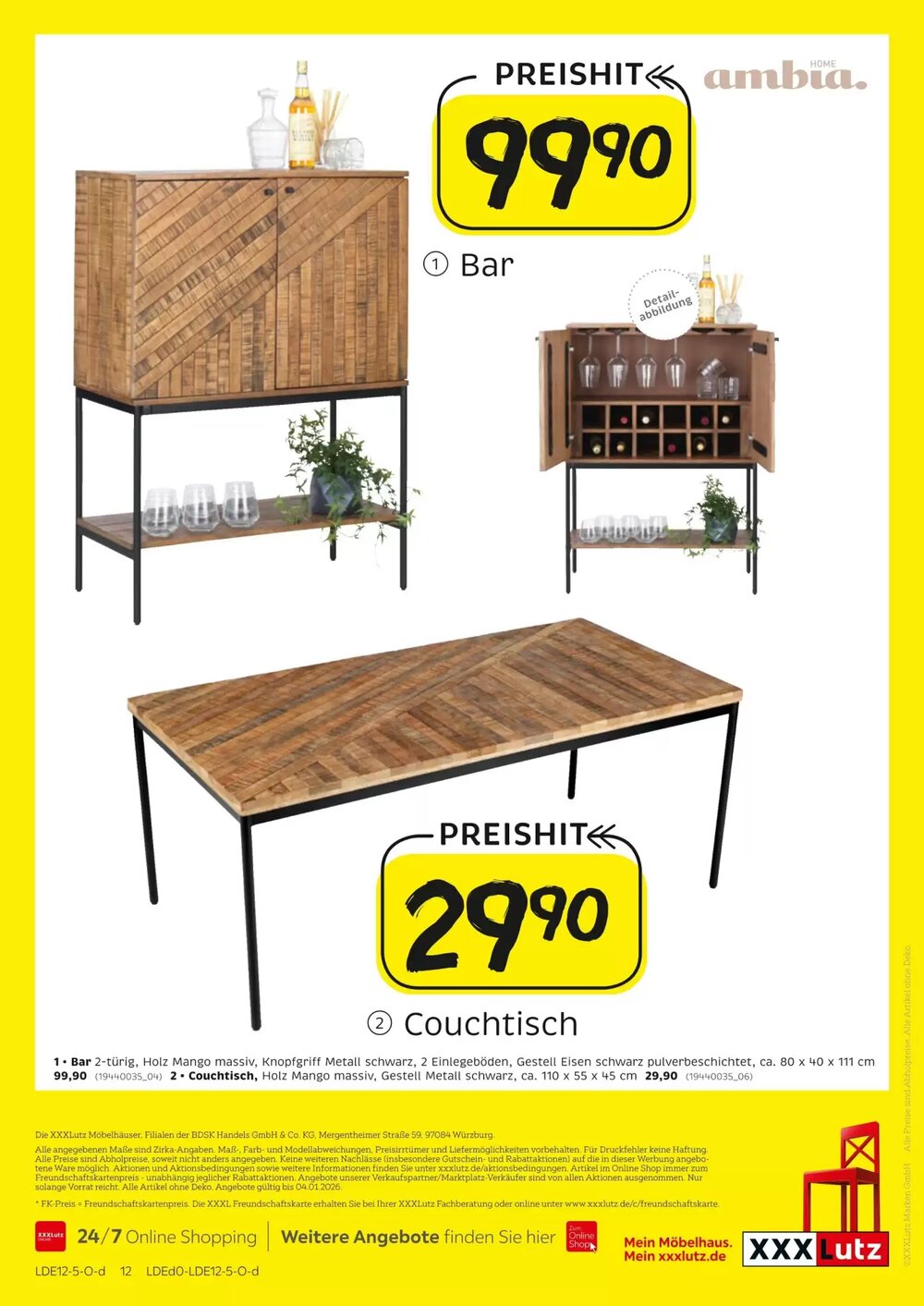 XXXLutz Prospekt (ab 20.12.2025) zum Blättern - Seite 12