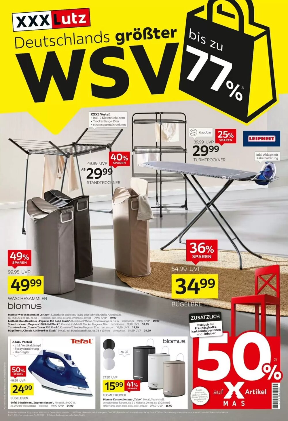 XXXLutz Prospekt (ab 20.12.2025) zum Blättern - Seite 1