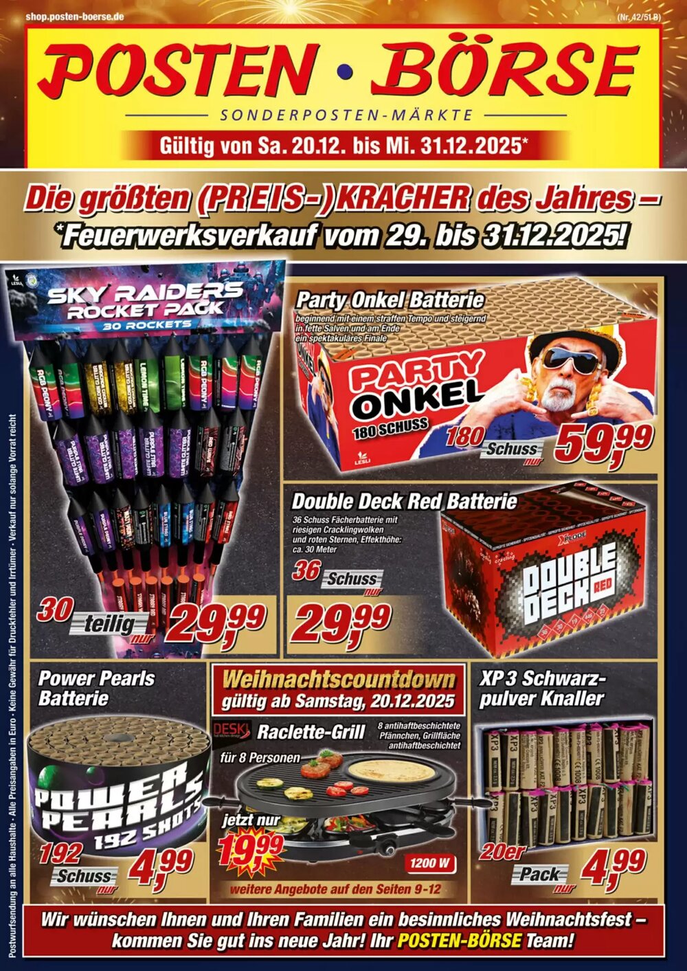 Posten Börse Prospekt (ab 20.12.2025) zum Blättern - Seite 1