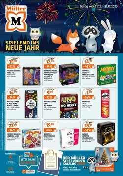 Müller Prospekt (ab 21.12.2025) zum Blättern