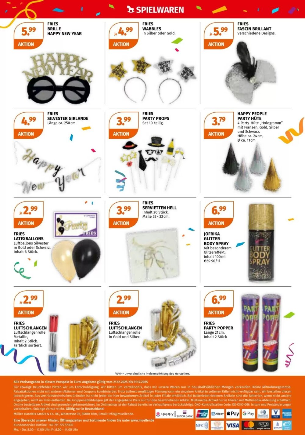 Müller Prospekt (ab 21.12.2025) zum Blättern - Seite 6