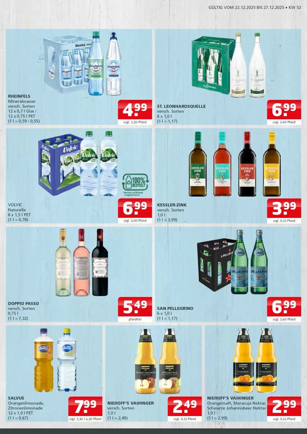 Ellerkamp Getränke Prospekt (ab 21.12.2025) zum Blättern - Seite 3
