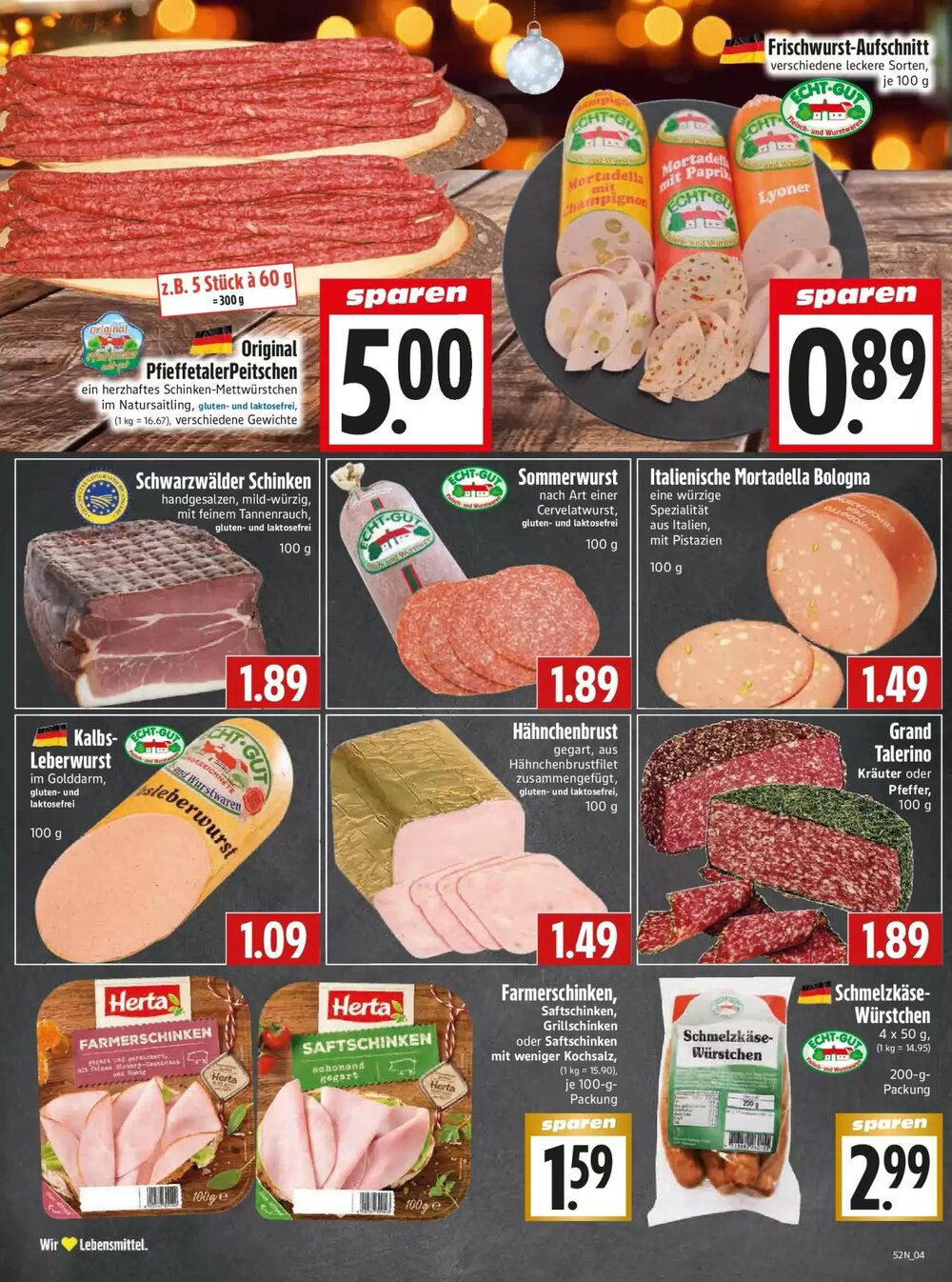 EDEKA Hahner Prospekt (ab 21.12.2025) zum Blättern - Seite 6