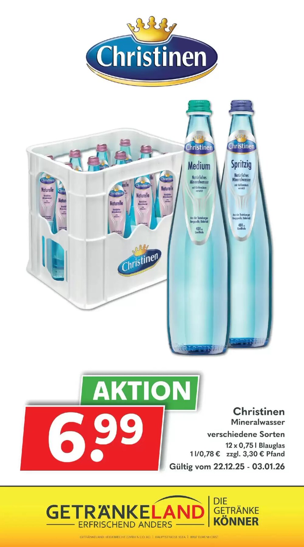 Getränkeland Prospekt (ab 21.12.2025) zum Blättern - Seite 6