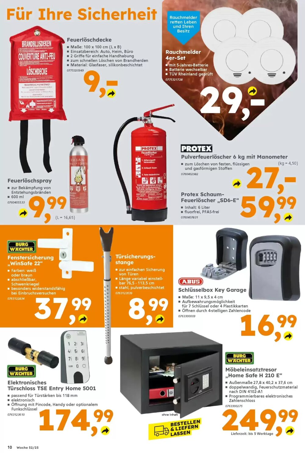 Globus Baumarkt Prospekt (ab 21.12.2025) zum Blättern - Seite 10