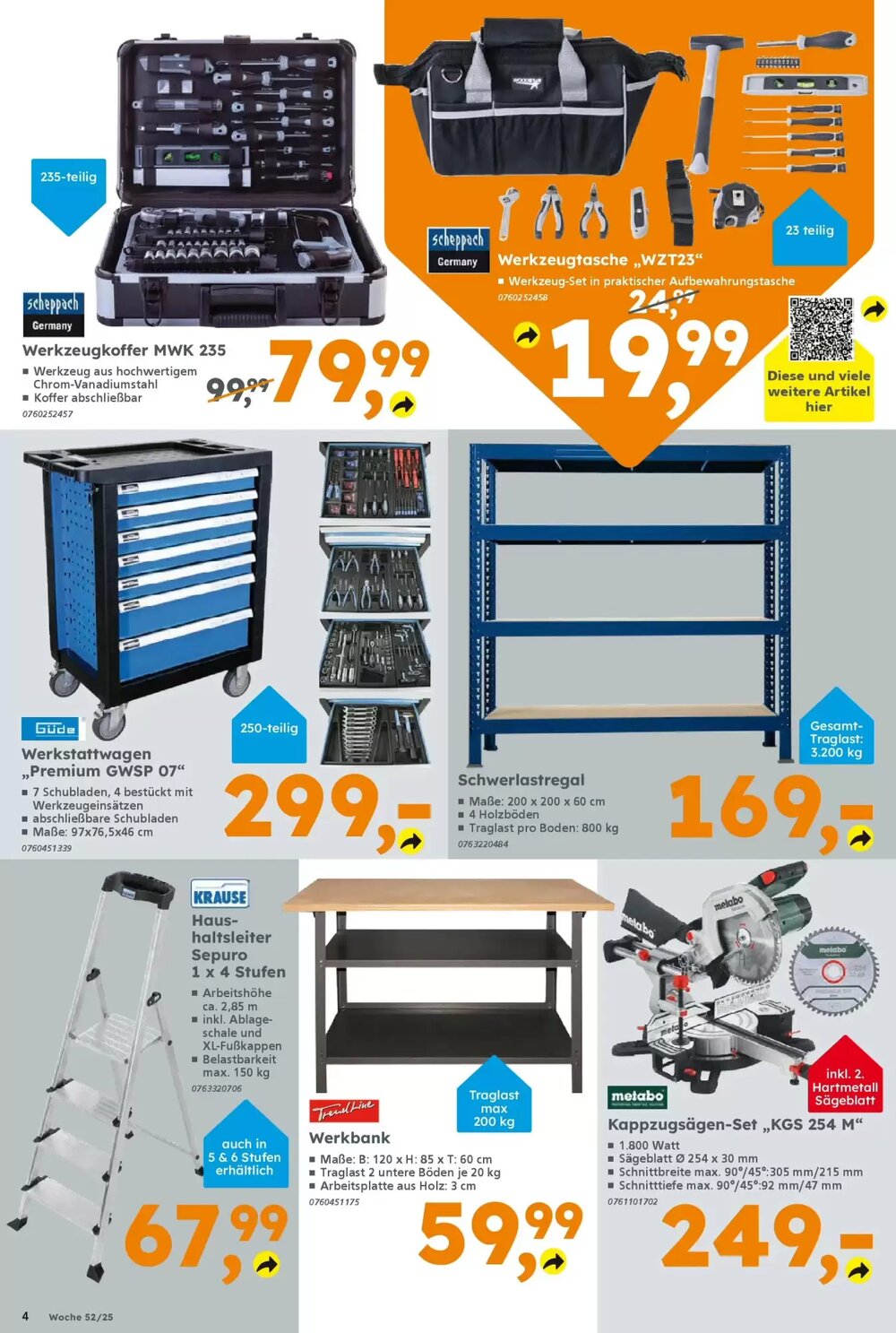 Globus Baumarkt Prospekt (ab 21.12.2025) zum Blättern - Seite 4