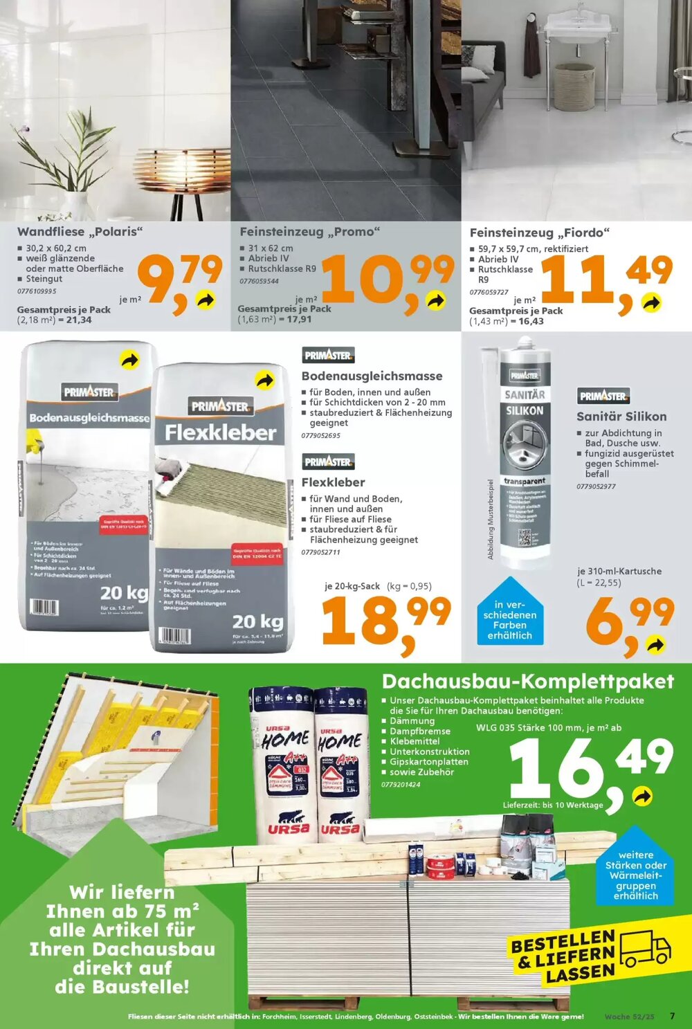 Globus Baumarkt Prospekt (ab 21.12.2025) zum Blättern - Seite 7