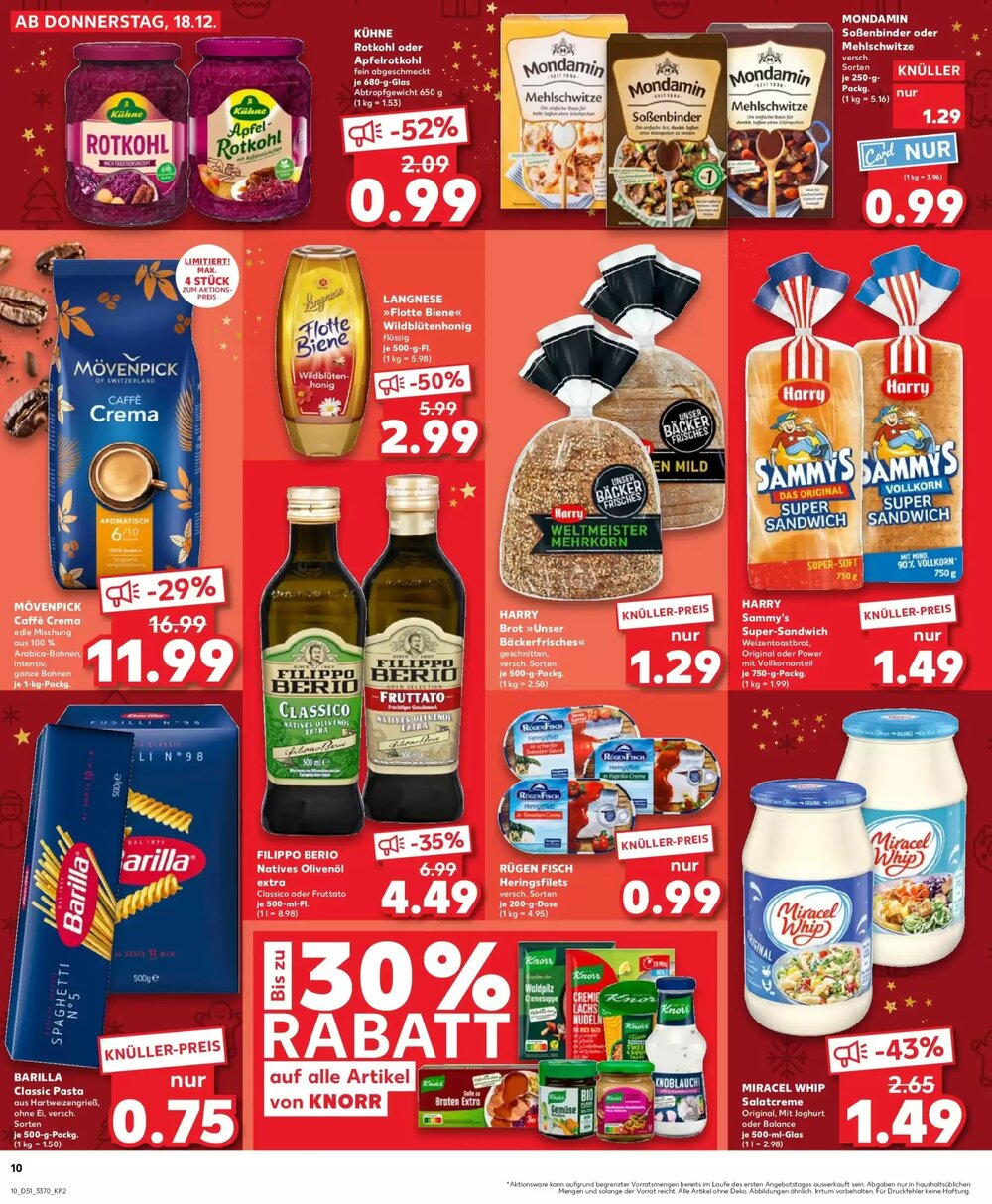 Kaufland Prospekt (ab 21.12.2025) zum Blättern - Seite 10