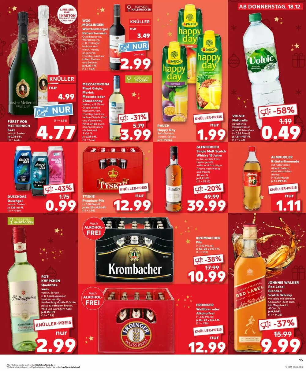 Kaufland Prospekt (ab 21.12.2025) zum Blättern - Seite 13