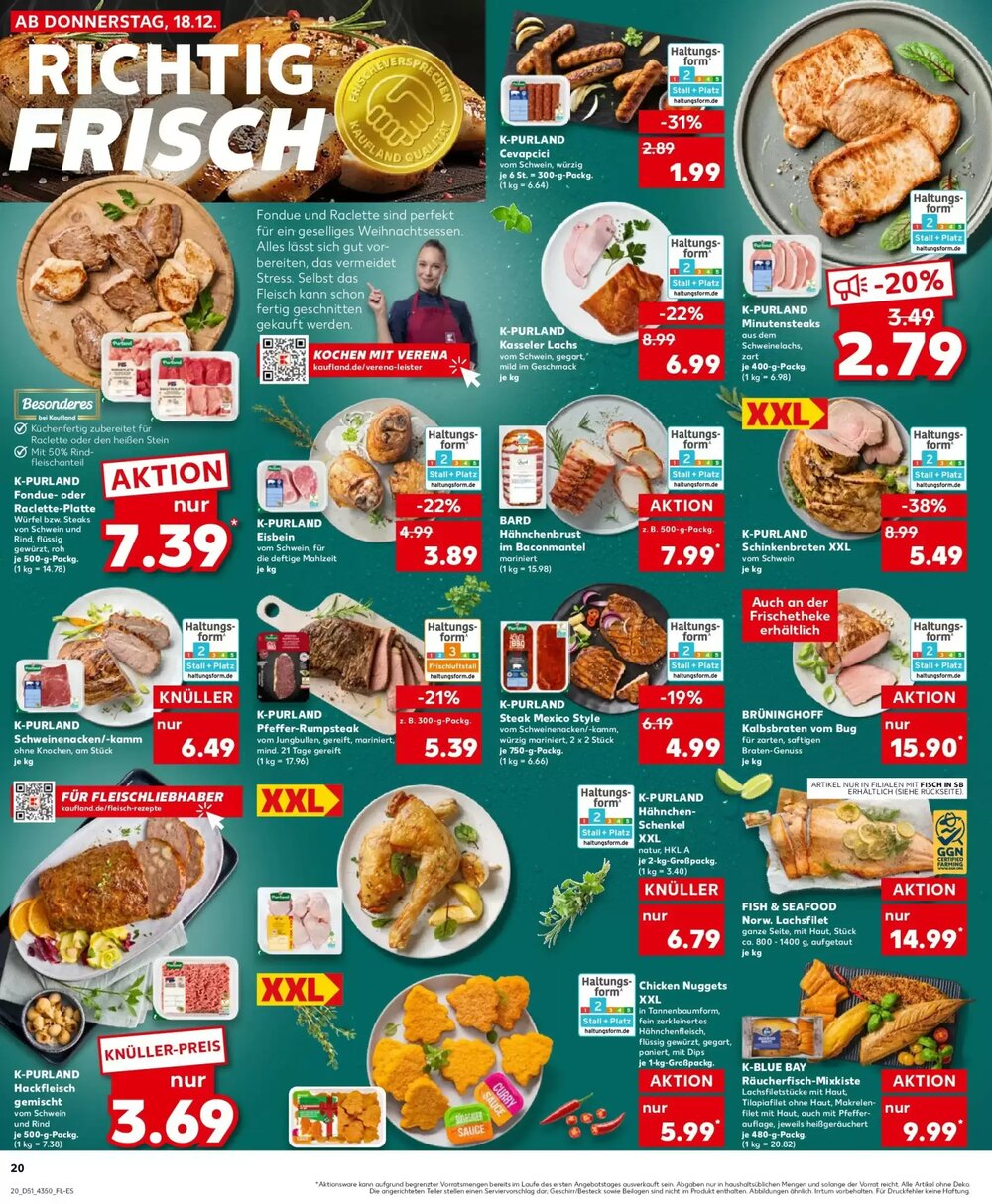Kaufland Prospekt (ab 21.12.2025) zum Blättern - Seite 20