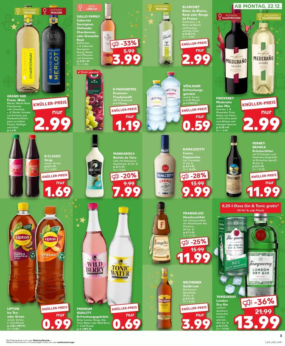 Kaufland Prospekt (ab 21.12.2025) zum Blättern - Seite 3
