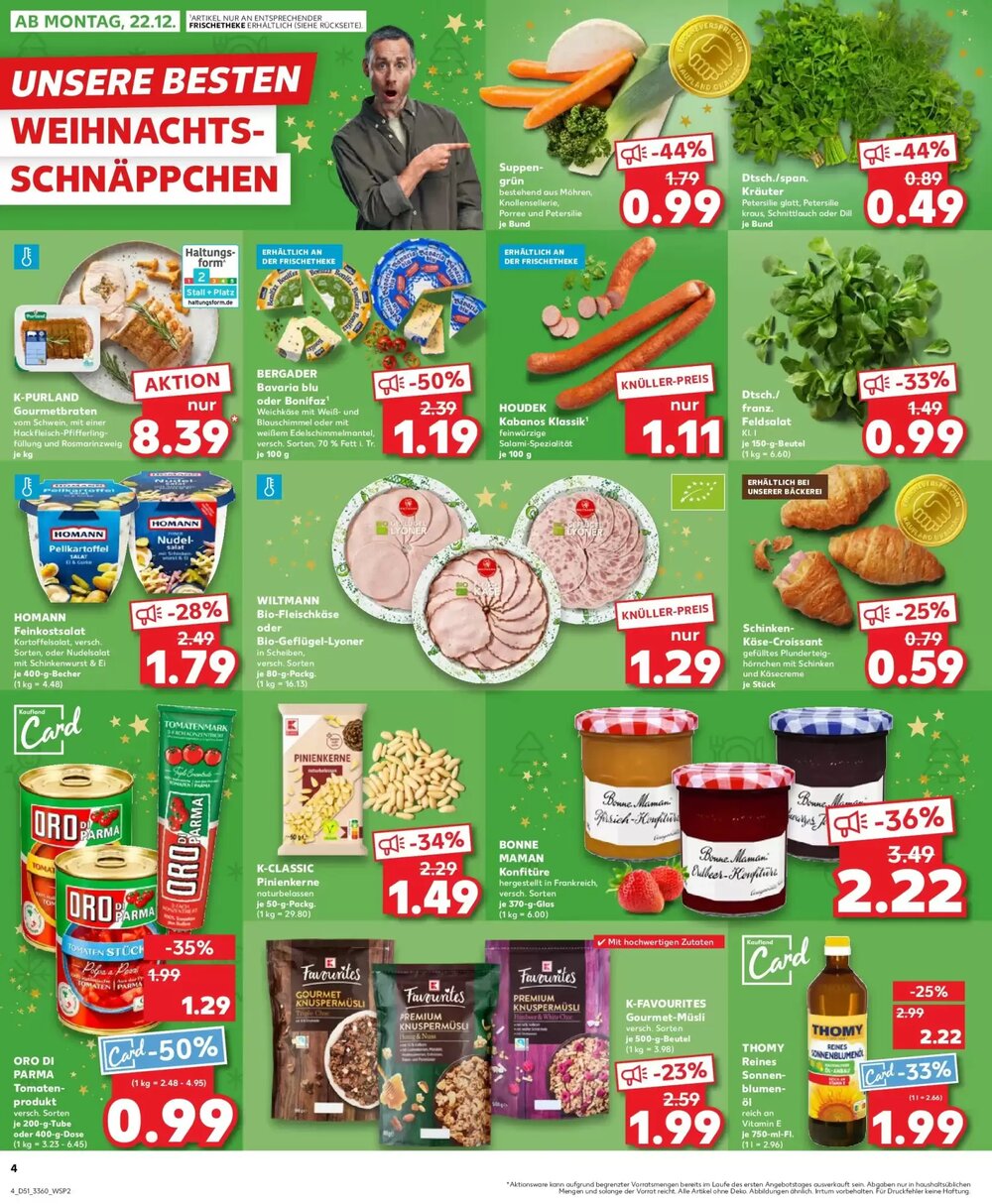 Kaufland Prospekt (ab 21.12.2025) zum Blättern - Seite 4