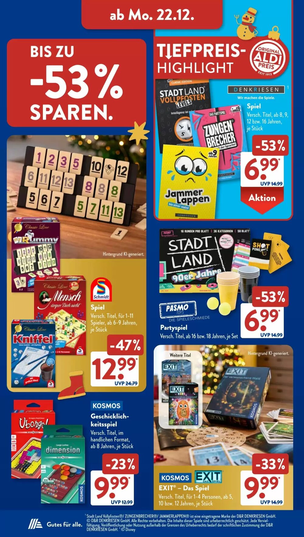 Aldi Süd Prospekt (ab 22.12.2025) zum Blättern - Seite 3