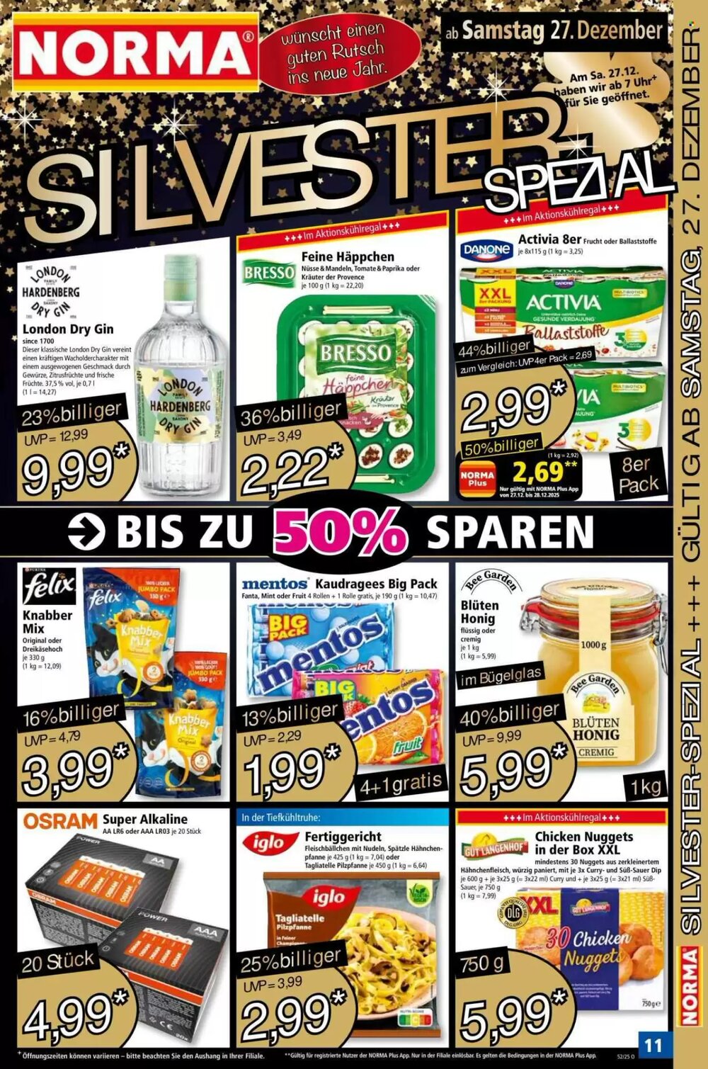 Norma Prospekt (ab 22.12.2025) zum Blättern - Seite 11