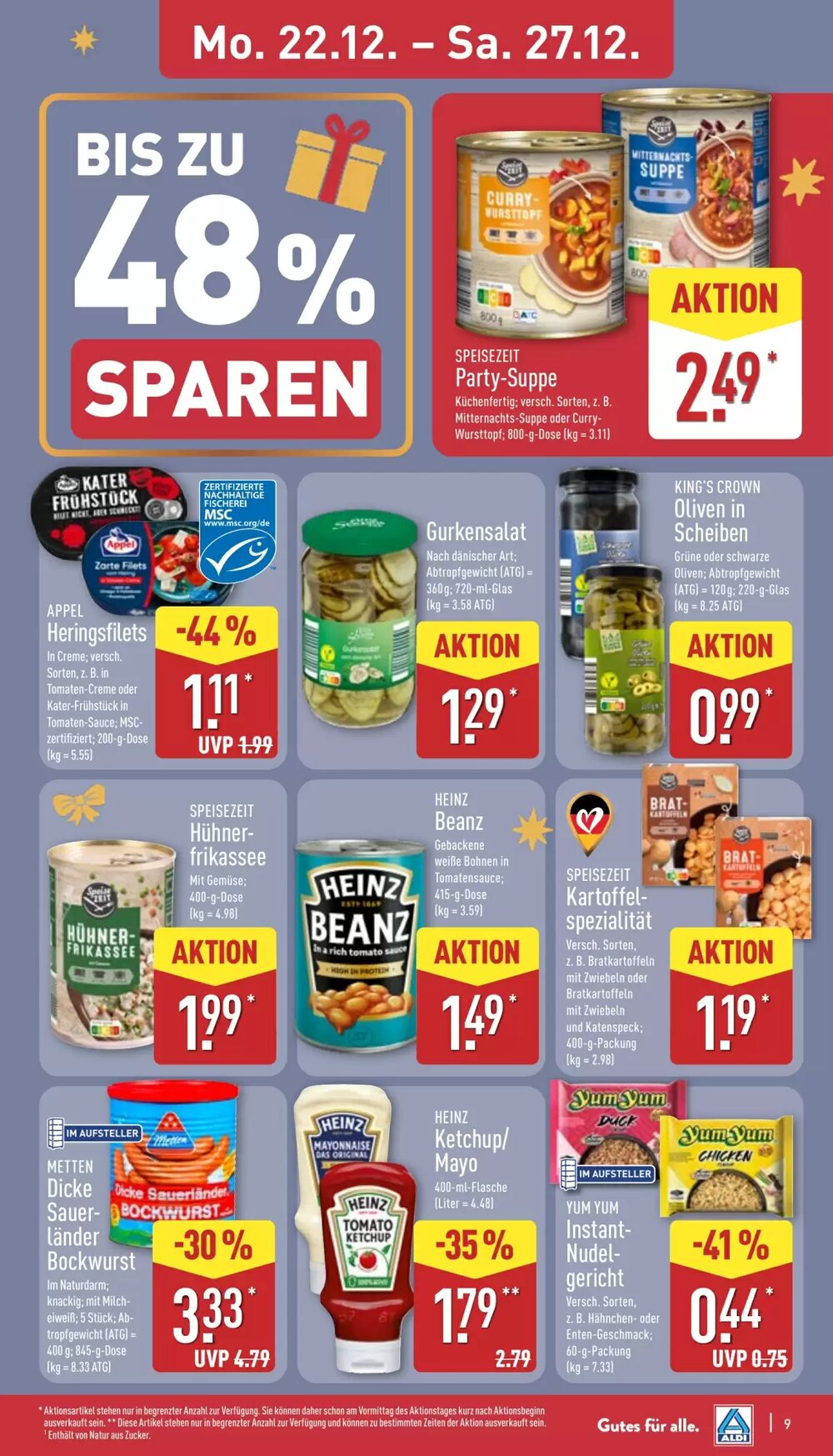 Aldi Nord Prospekt (ab 22.12.2025) zum Blättern - Seite 10