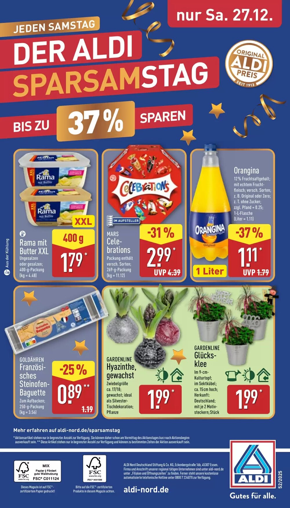 Aldi Nord Prospekt (ab 22.12.2025) zum Blättern - Seite 27