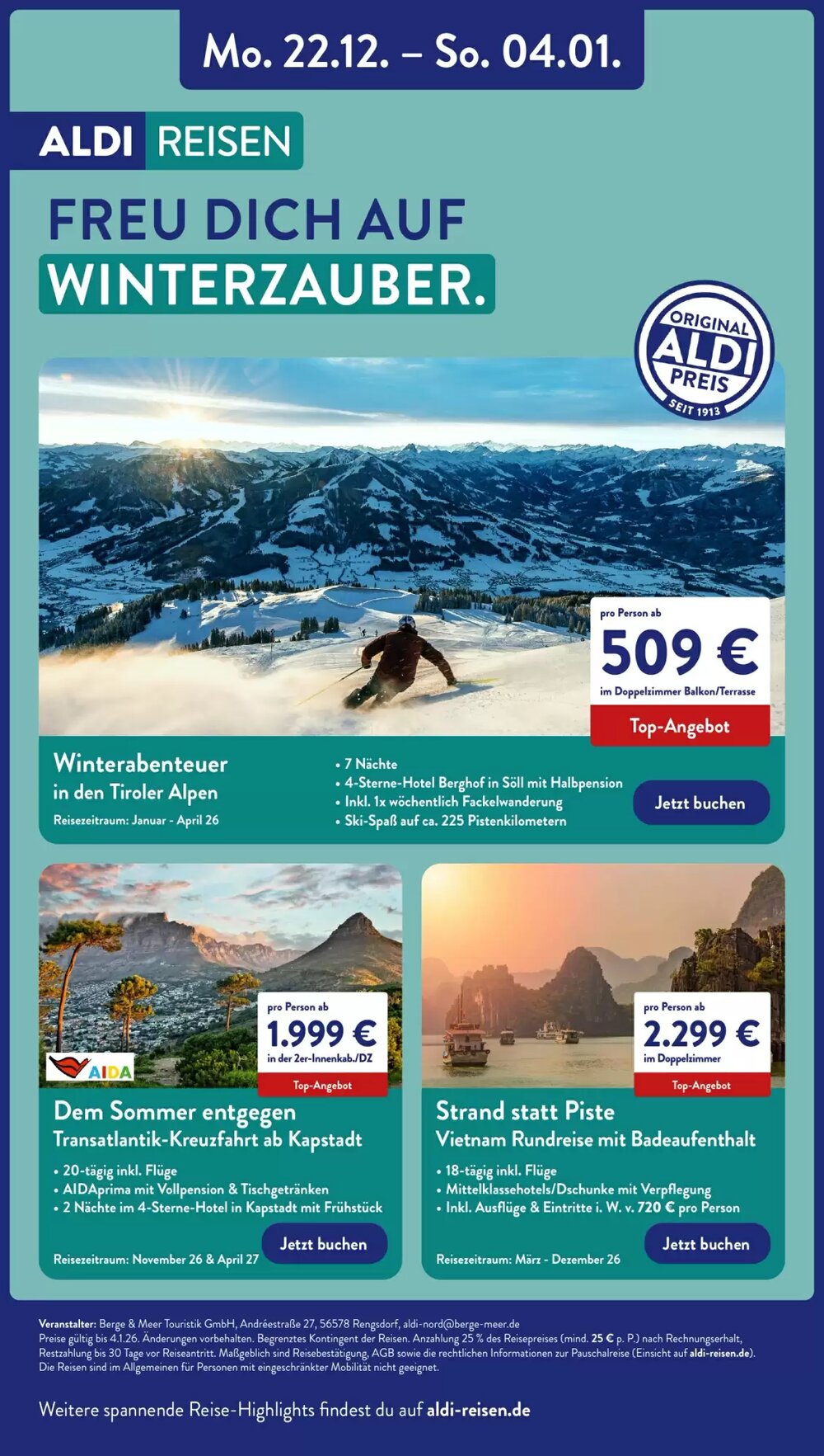Aldi Nord Prospekt (ab 22.12.2025) zum Blättern - Seite 34