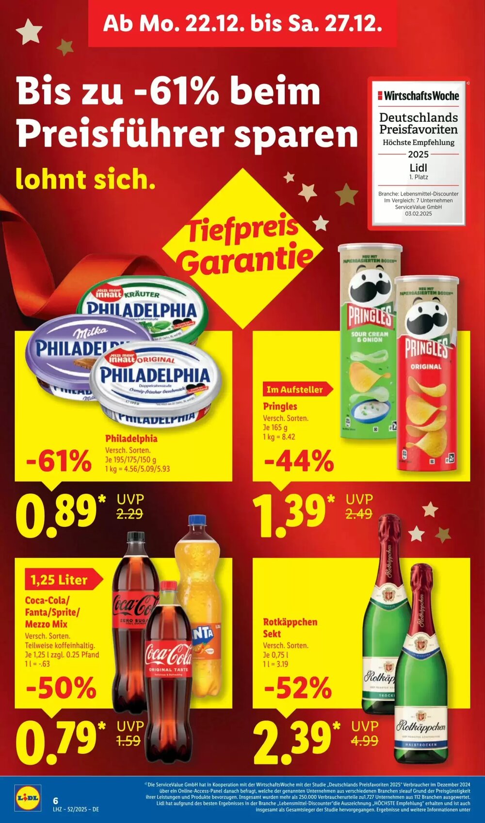 Lidl Prospekt (ab 22.12.2025) zum Blättern - Seite 12