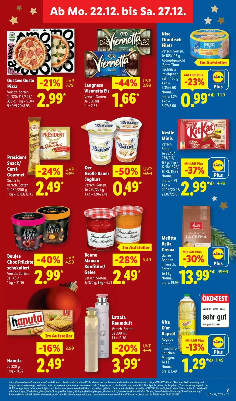 Lidl Prospekt (ab 22.12.2025) zum Blättern - Seite 13