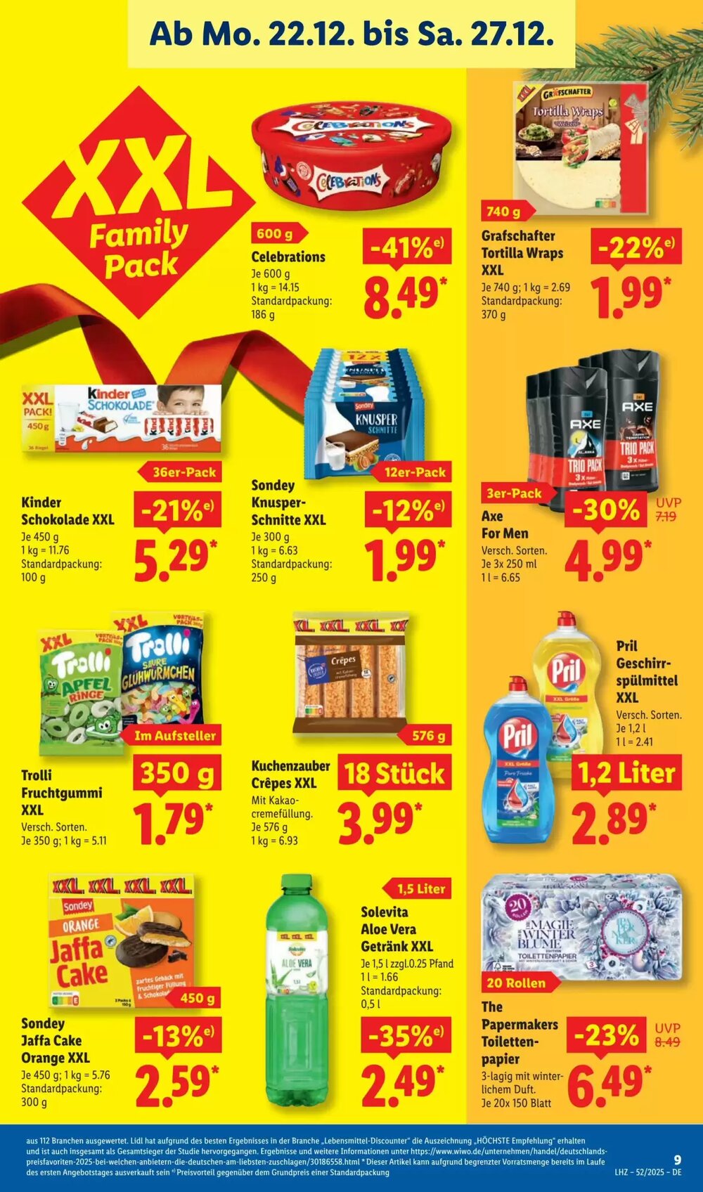 Lidl Prospekt (ab 22.12.2025) zum Blättern - Seite 15