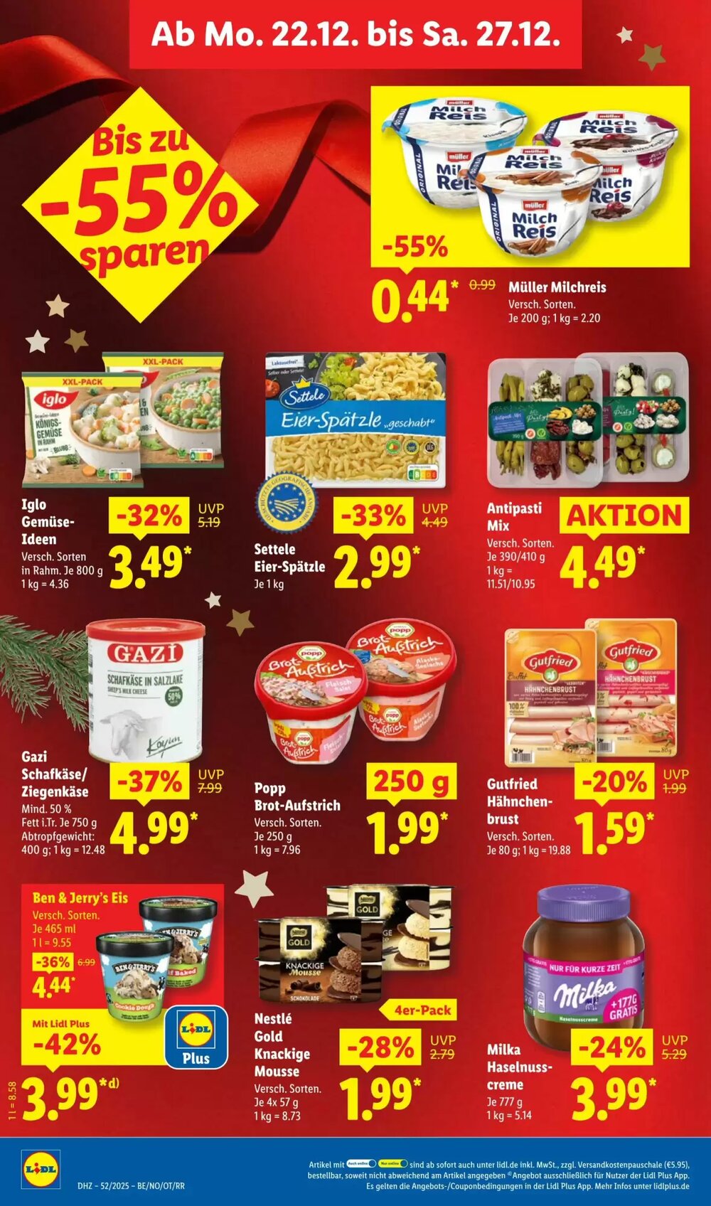 Lidl Prospekt (ab 22.12.2025) zum Blättern - Seite 16