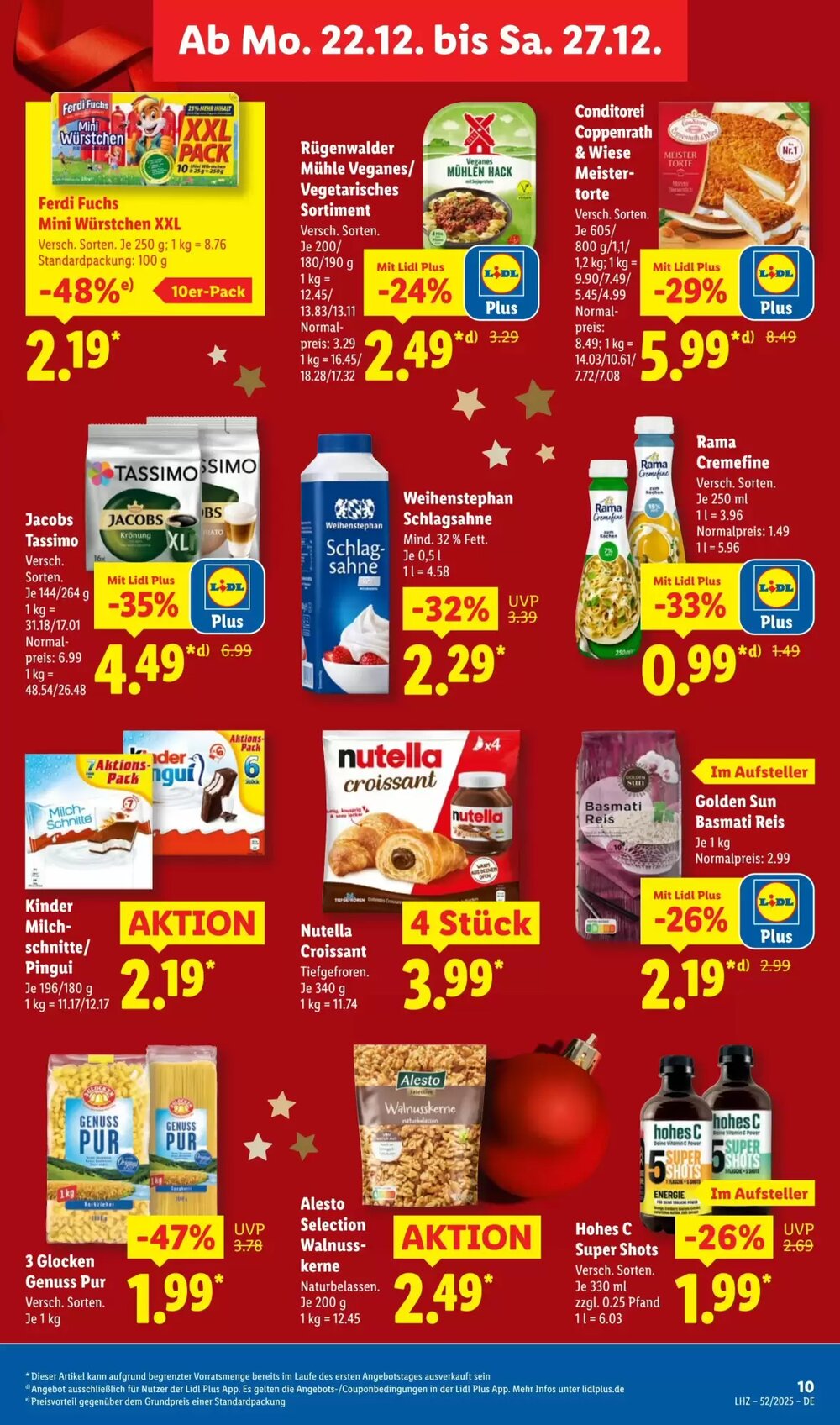 Lidl Prospekt (ab 22.12.2025) zum Blättern - Seite 17
