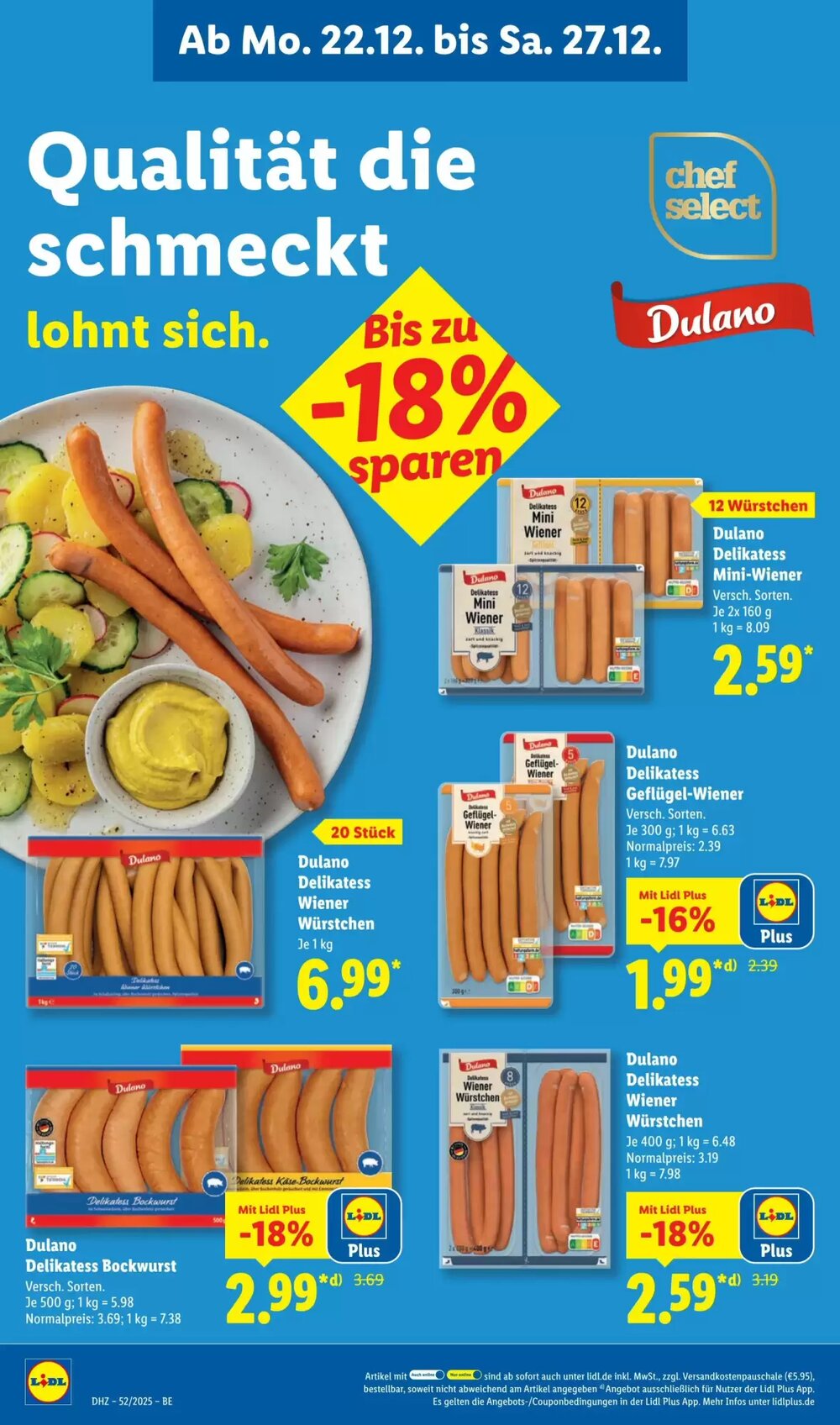Lidl Prospekt (ab 22.12.2025) zum Blättern - Seite 20