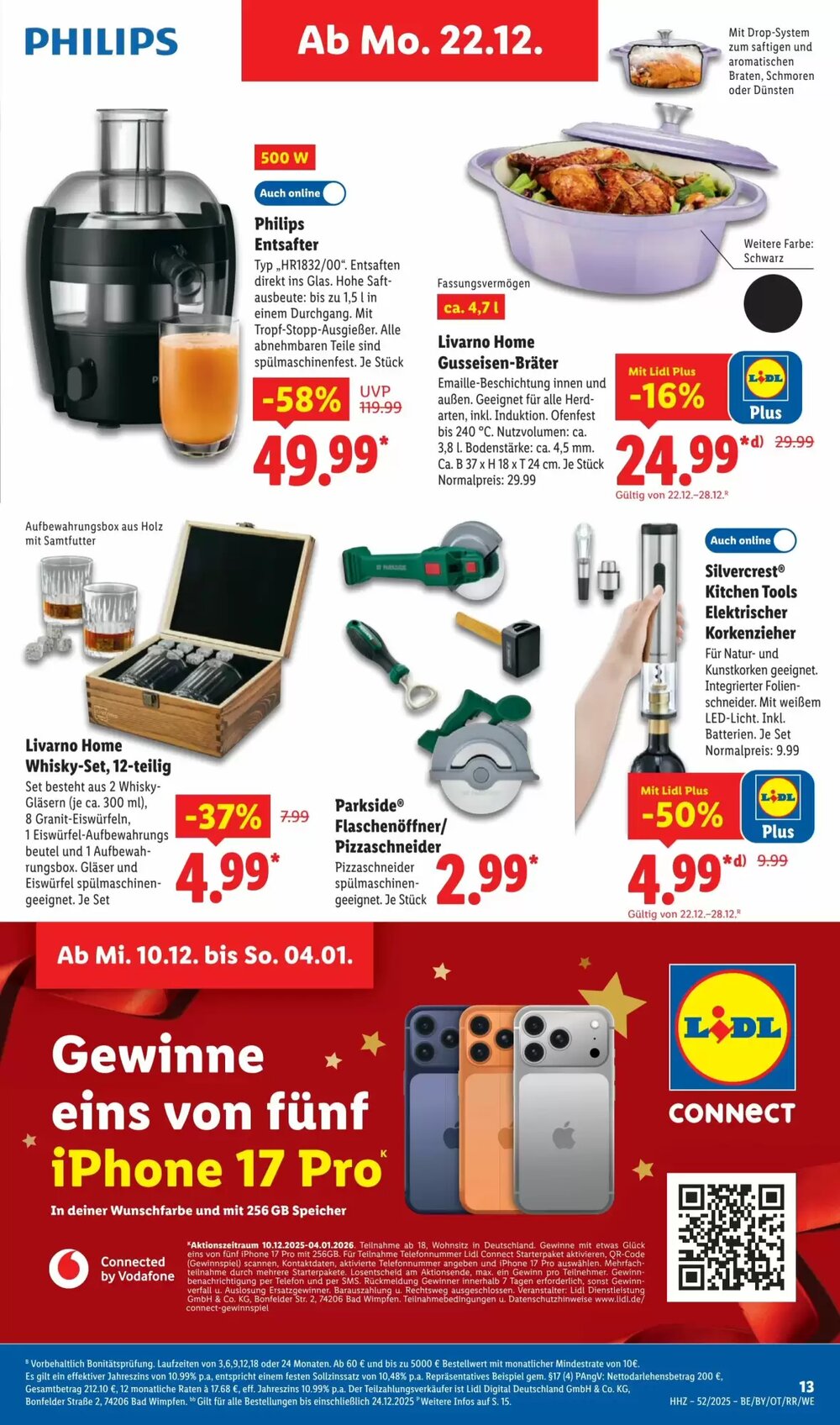 Lidl Prospekt (ab 22.12.2025) zum Blättern - Seite 23