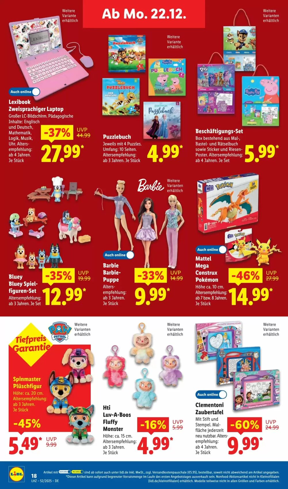 Lidl Prospekt (ab 22.12.2025) zum Blättern - Seite 30