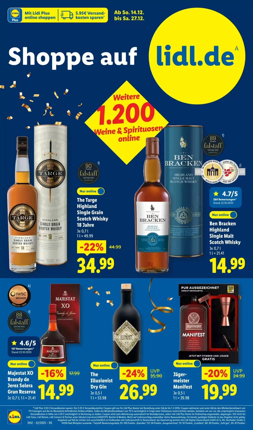 Lidl Prospekt (ab 22.12.2025) zum Blättern - Seite 38