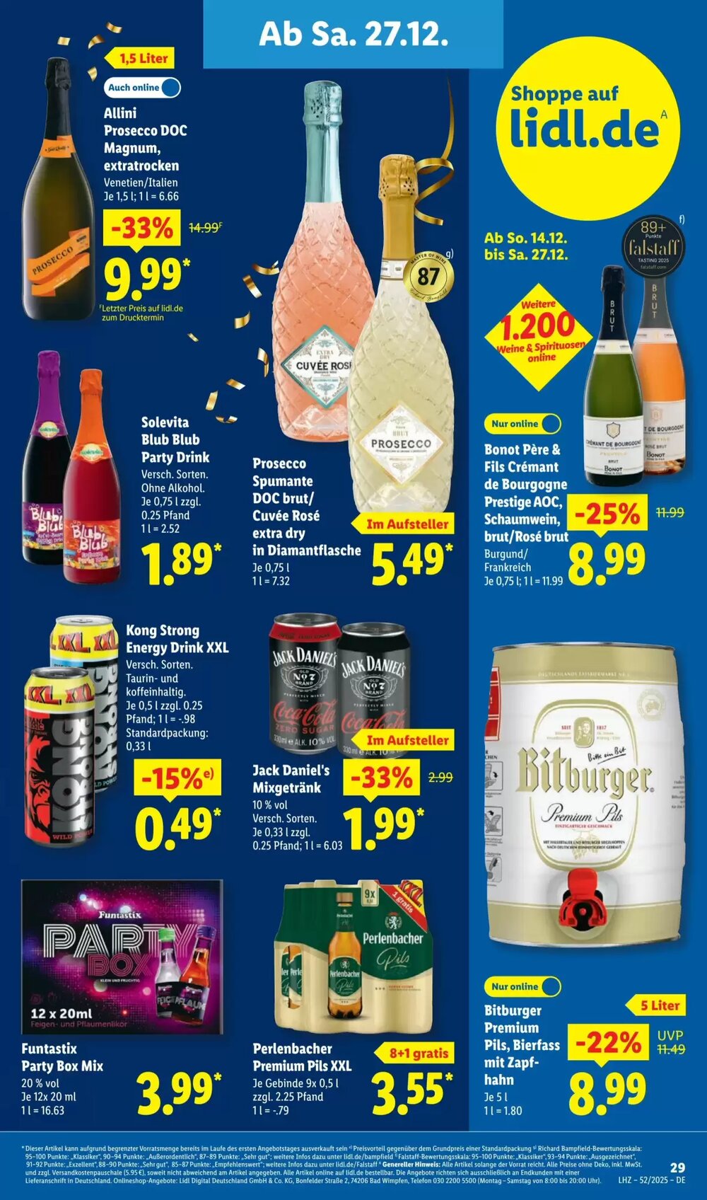 Lidl Prospekt (ab 22.12.2025) zum Blättern - Seite 47