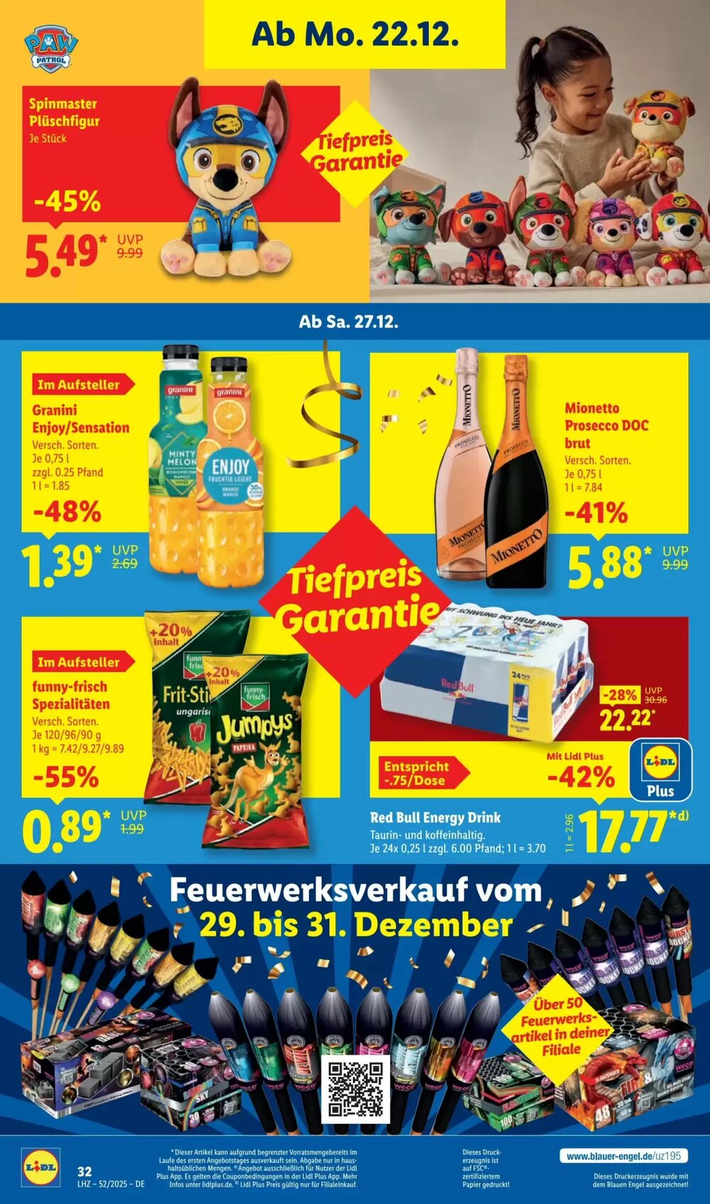 Lidl Prospekt (ab 22.12.2025) zum Blättern - Seite 52